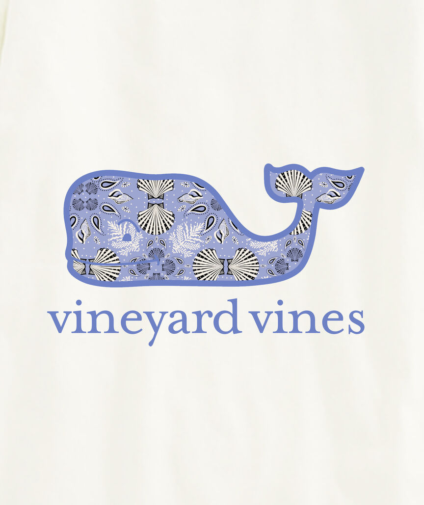 OUTLET Shell Rope Whale Short-Sleeve Pocket Tee