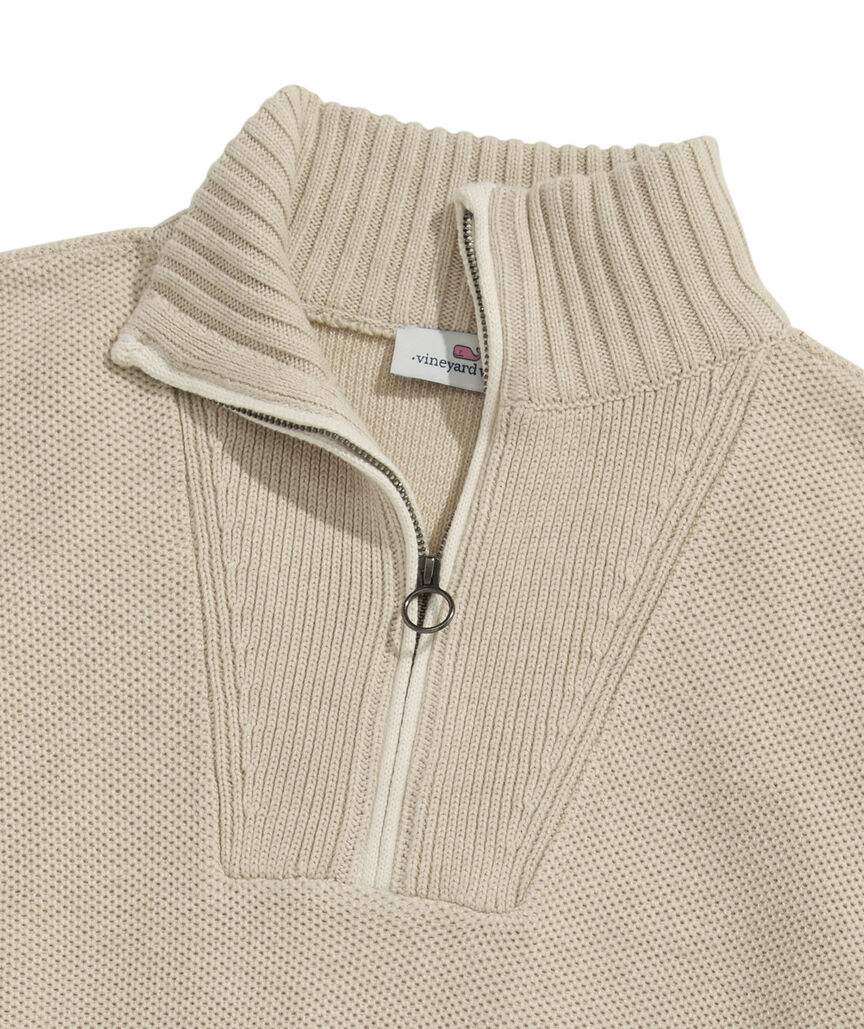 OUTLET Honeycomb Quarter-Zip