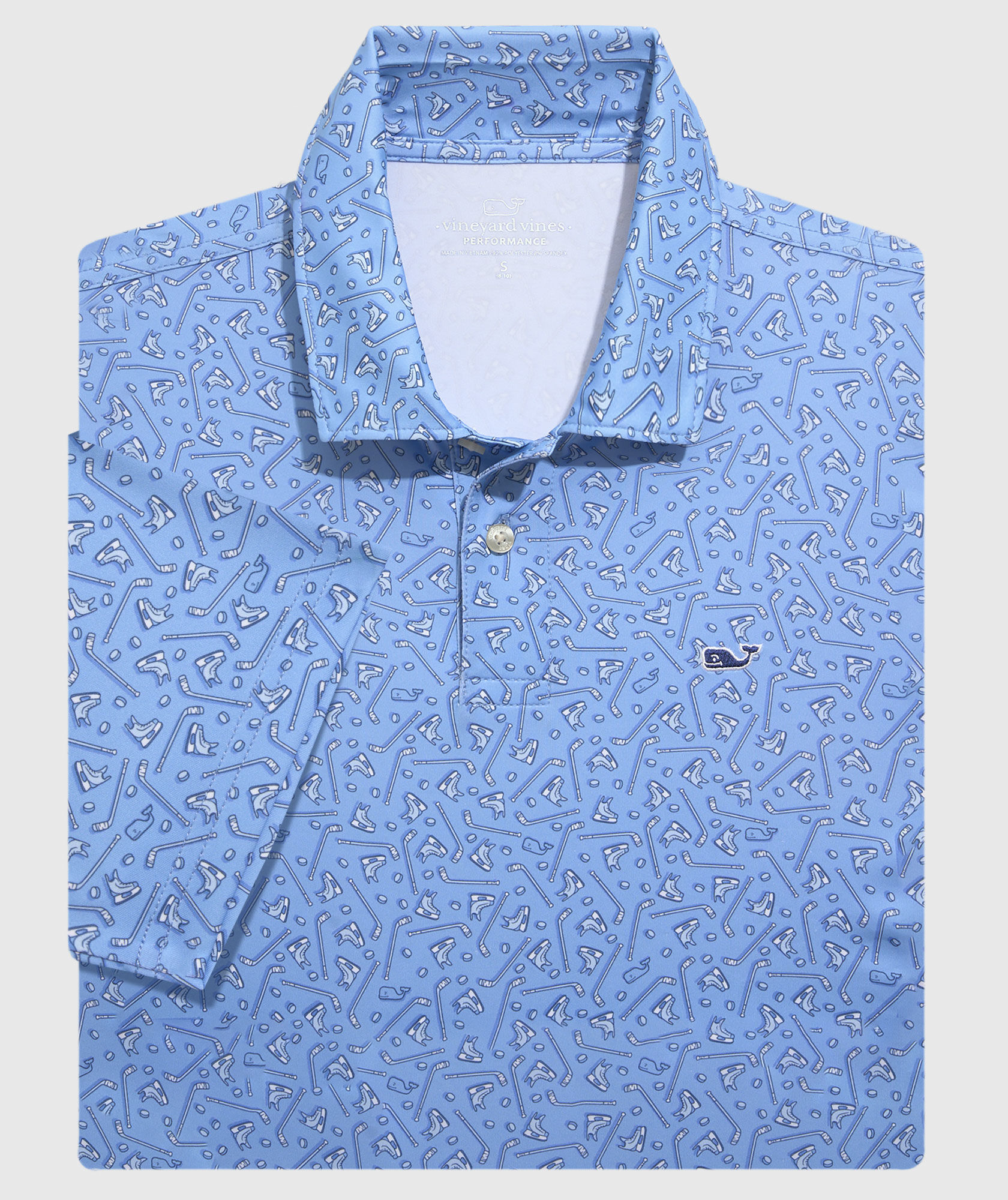 OUTLET Boys' Scattered Hockey Gear Performance Polo