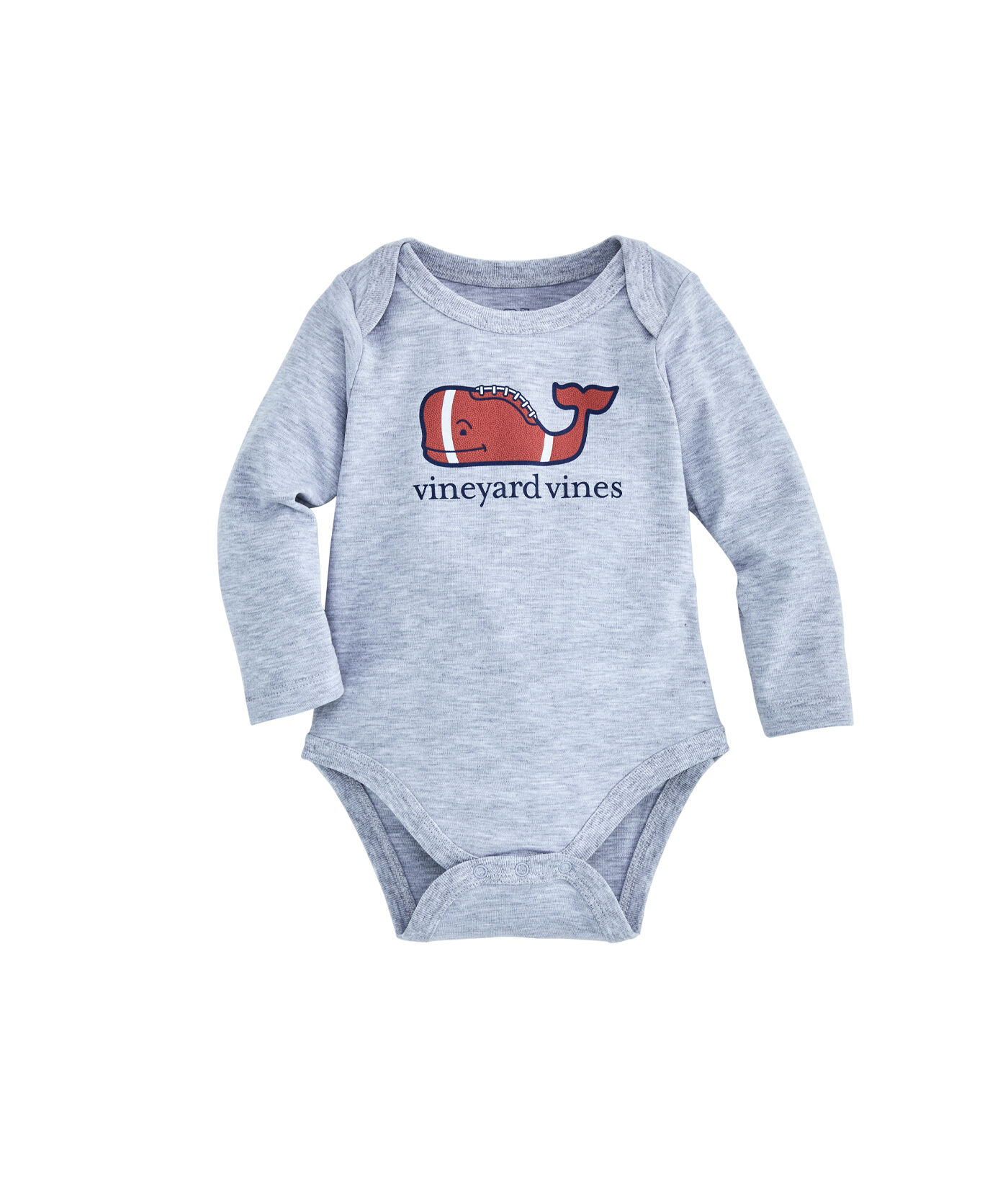 Shop Baby Football Whale Long-Sleeve 