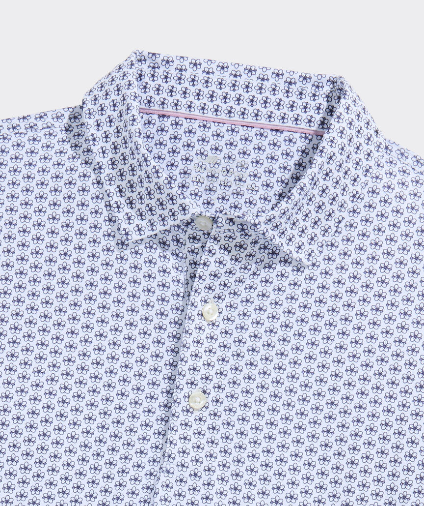 Printed Palmero Performance Polo