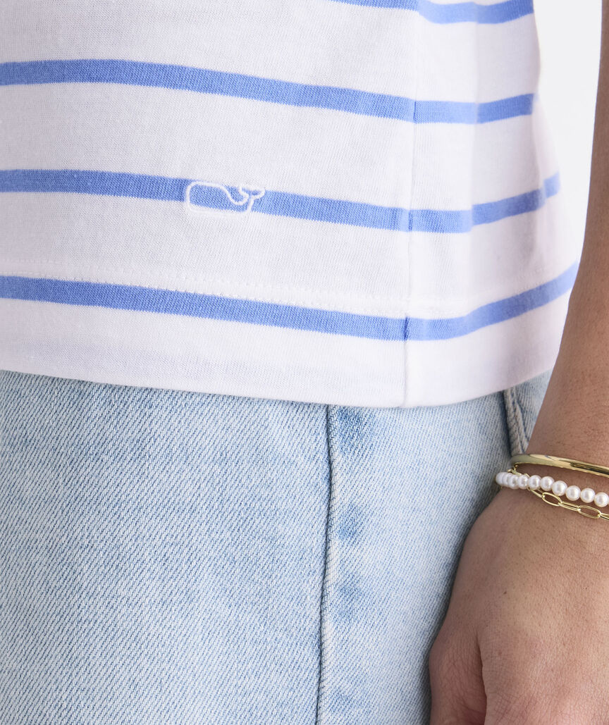 Supima® Cotton V-Neck Tee