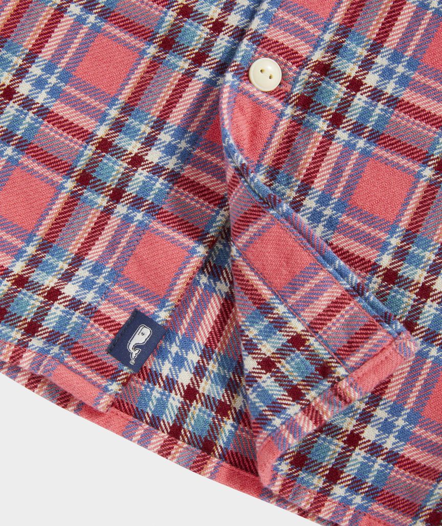 Plaid Cotton Tee