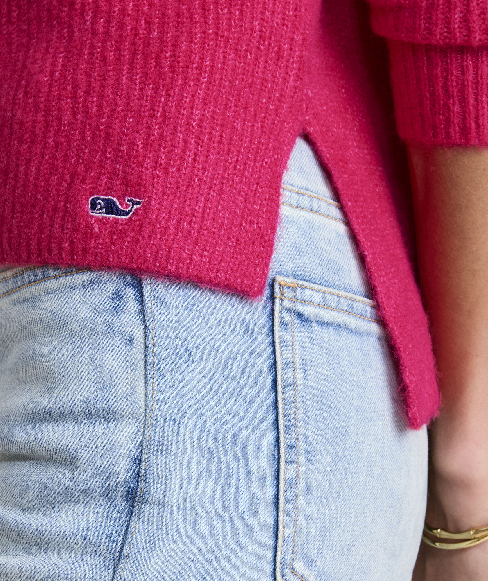 Ribbed Crewneck Sweater