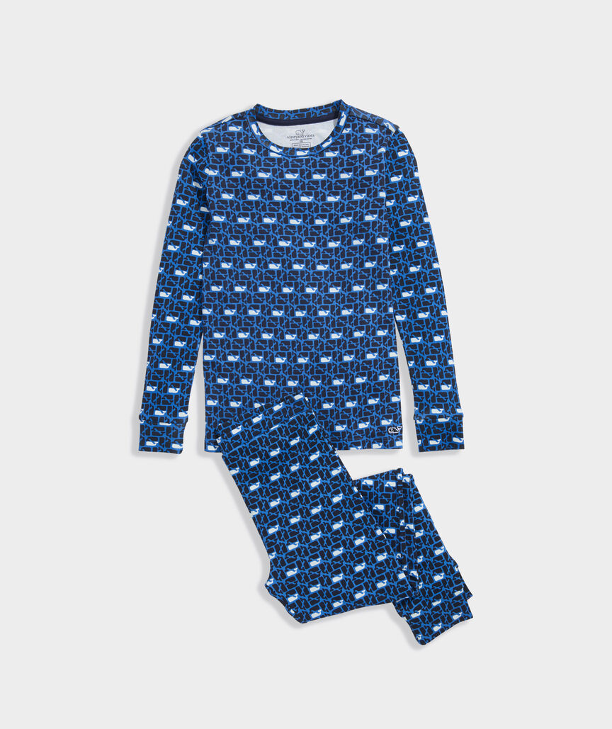 Kids' Glow-In-The-Dark Pajama Set