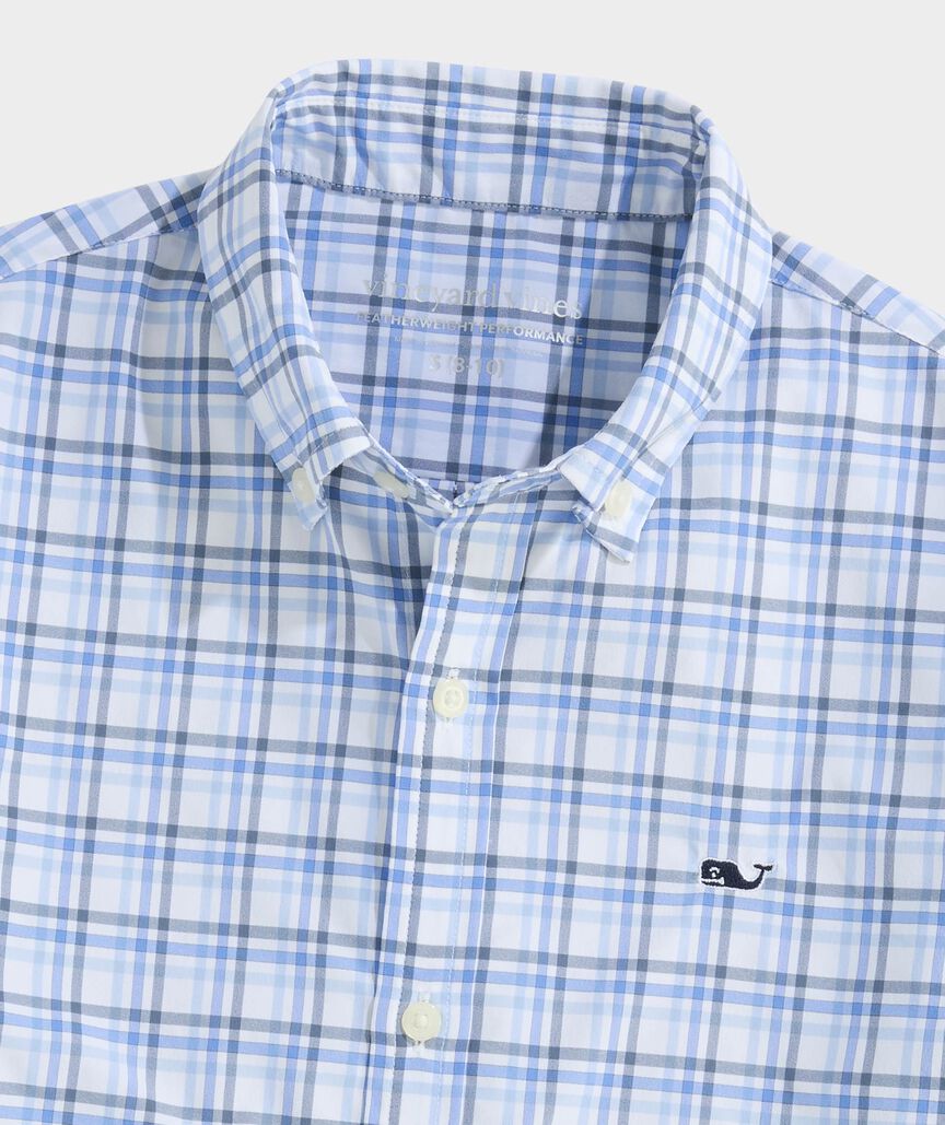Boys' Callwood Plaid Featherweight Performance Shirt