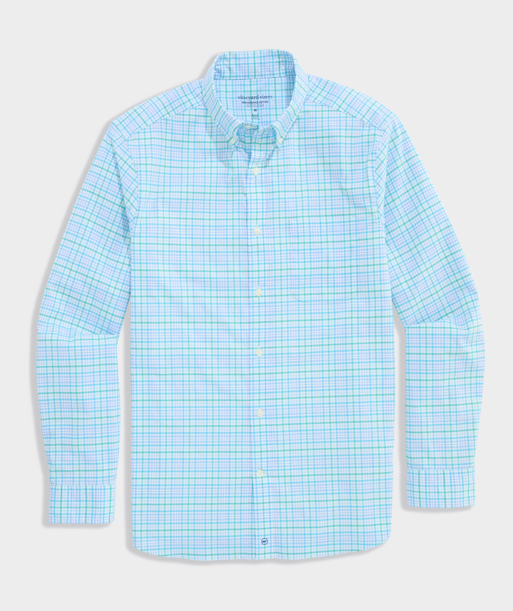 Shop Performance Cotton Tiki Torch Plaid Shirt at vineyard vines