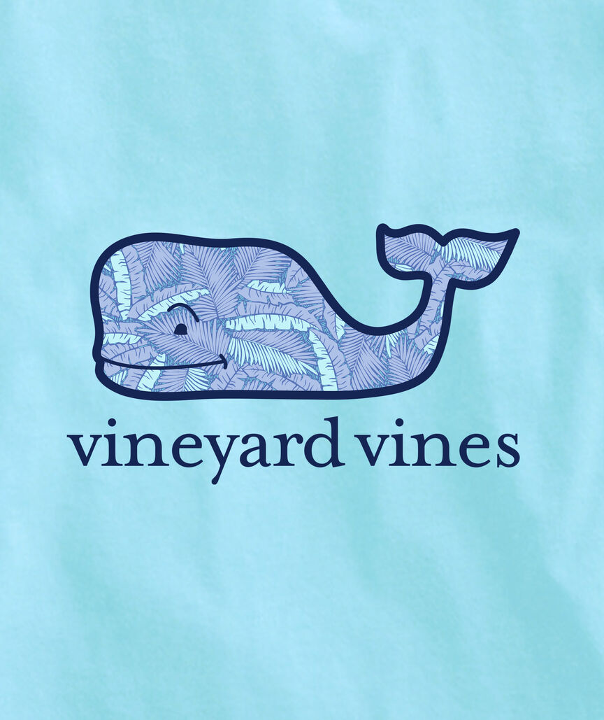 OUTLET Vintage Leaf Whale Short-Sleeve Pocket Tee