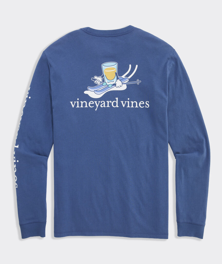 Shot Ski Time Long-Sleeve Pocket Tee