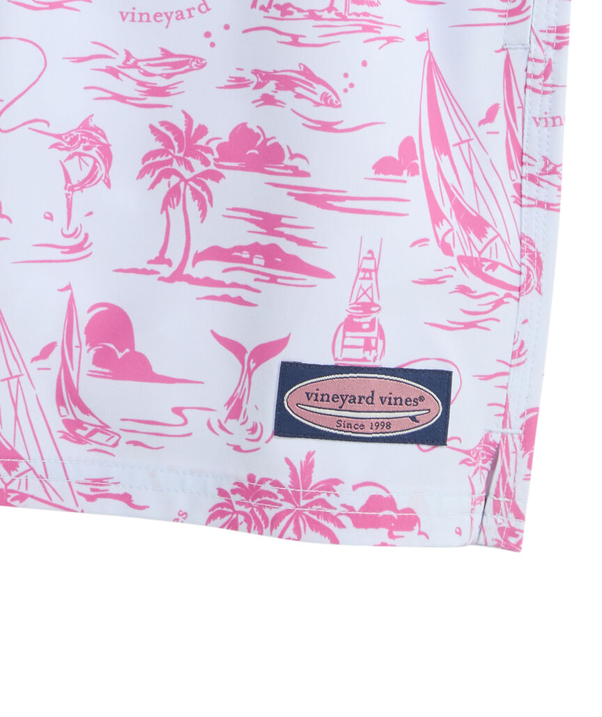 OUTLET 5 Inch Island Bungalow Chappy Trunks