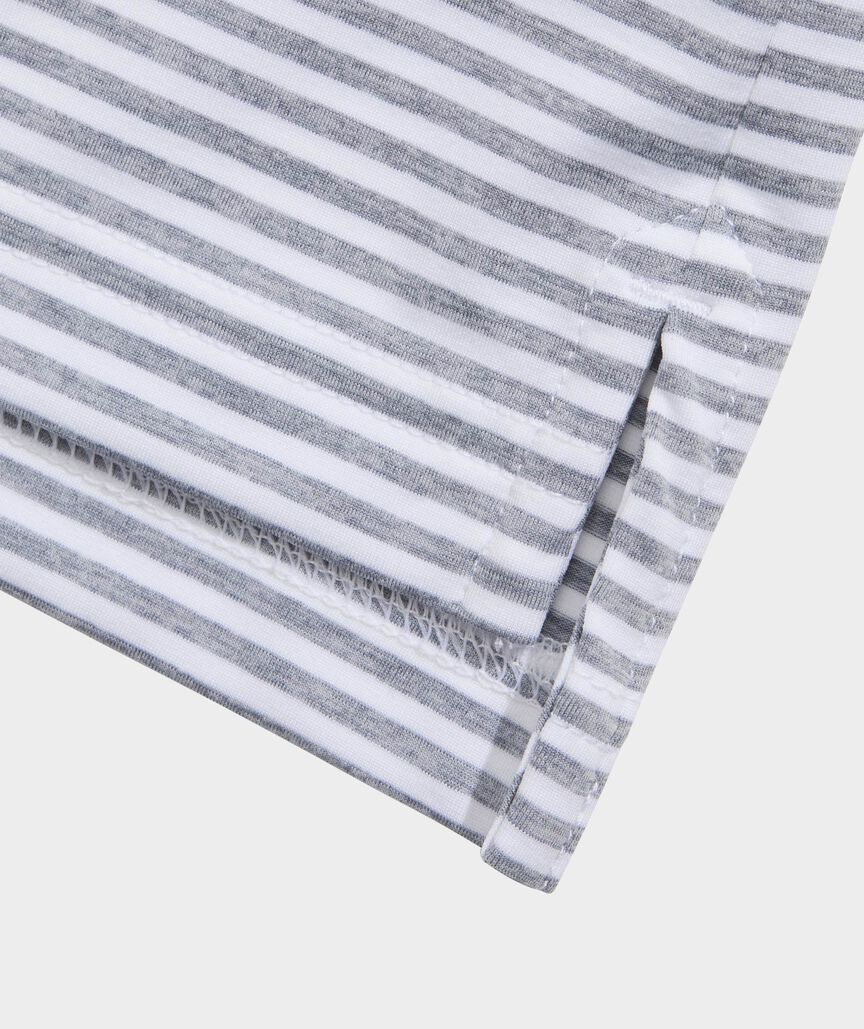 The Ohio State University Winstead Stripe Sankaty Polo