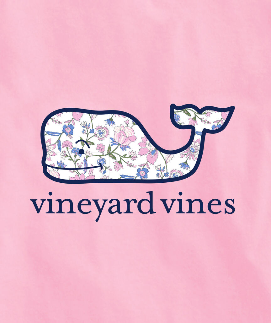 OUTLET Thalia Floral Whale Short-Sleeve Pocket Tee