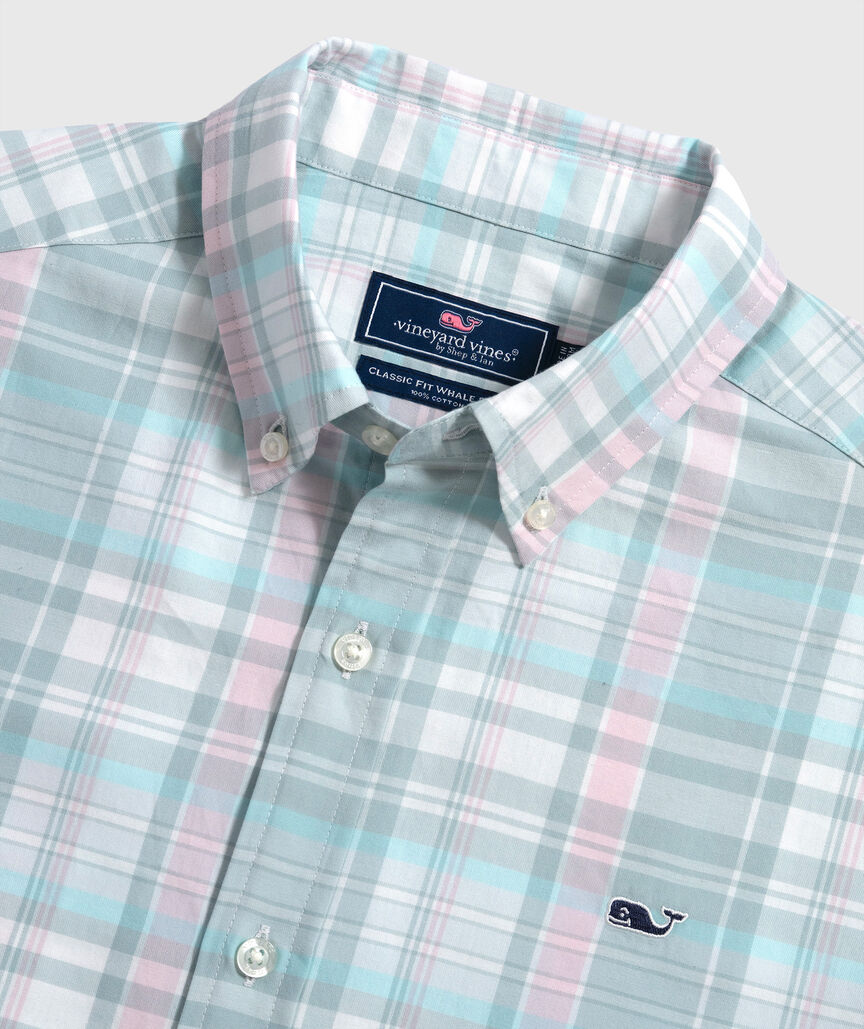 OUTLET Poplin Plaid Shirt