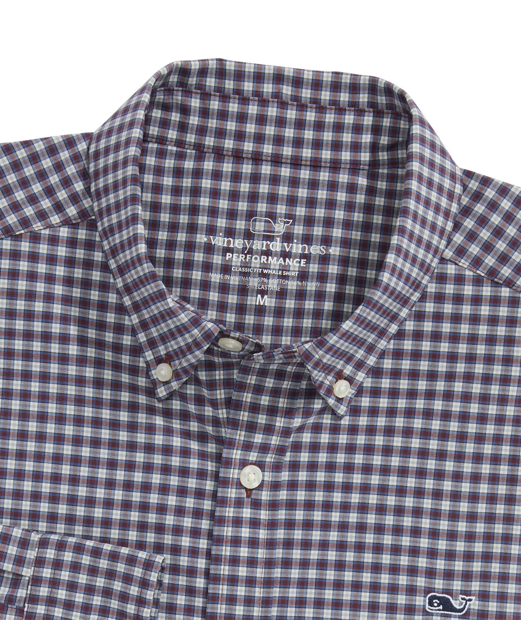 OUTLET Performance Twill Plaid Shirt