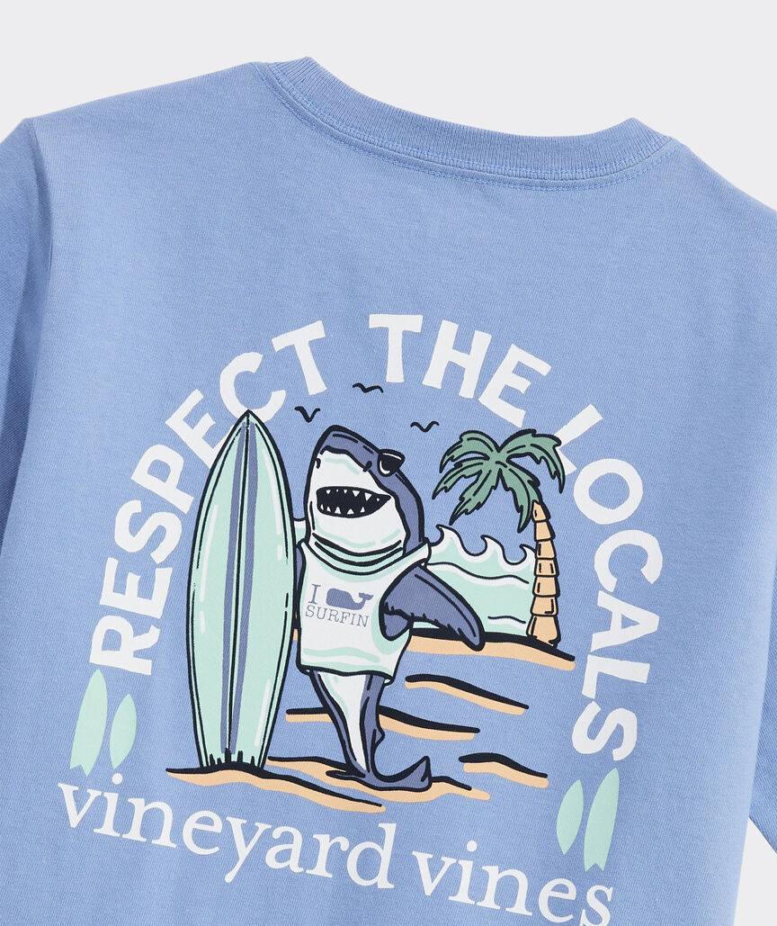 Boys' Respect The Locals Short-Sleeve Pocket Tee