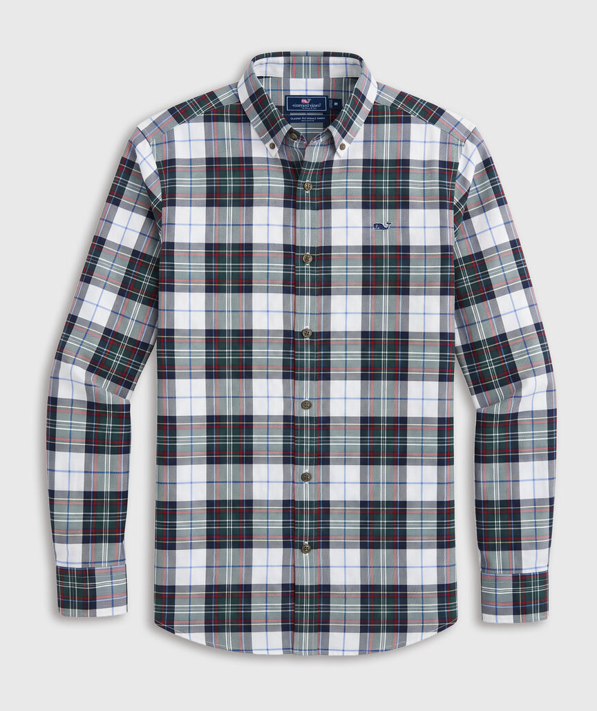 OUTLET Flannel Plaid Shirt