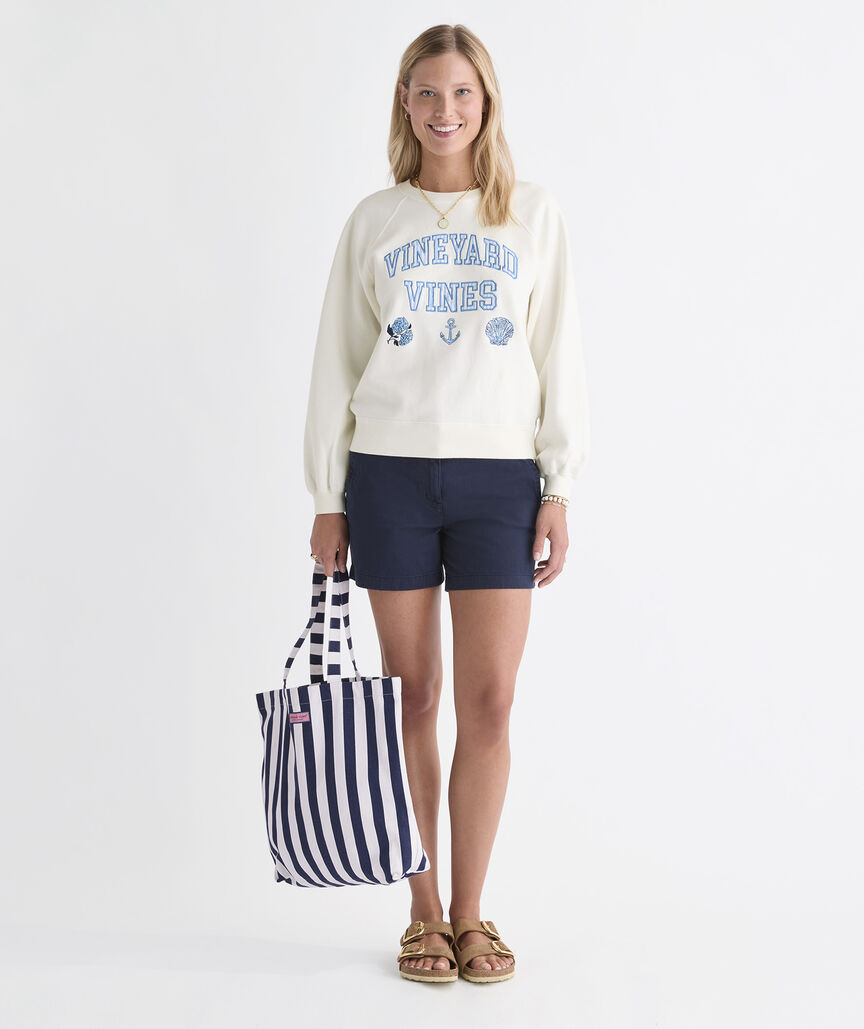 Surf Terry Appliqué Sweatshirt