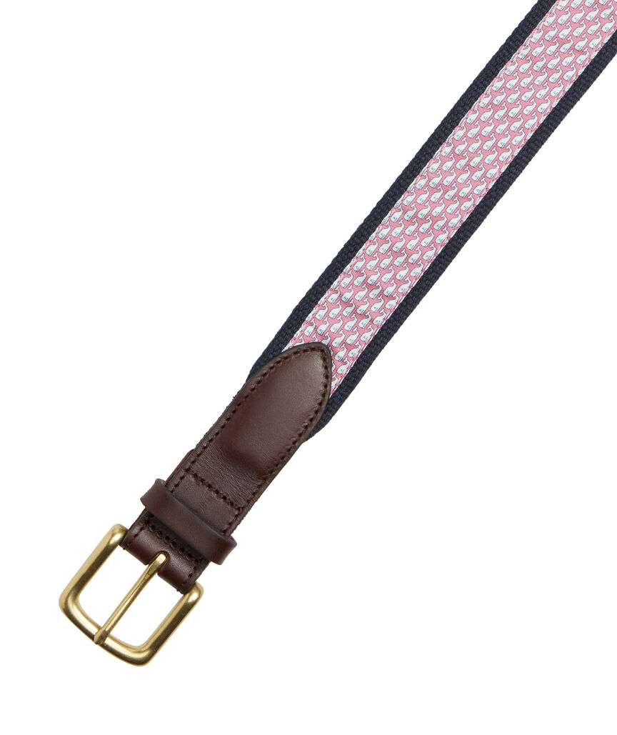 OUTLET Vineyard Whale Canvas Club Belt
