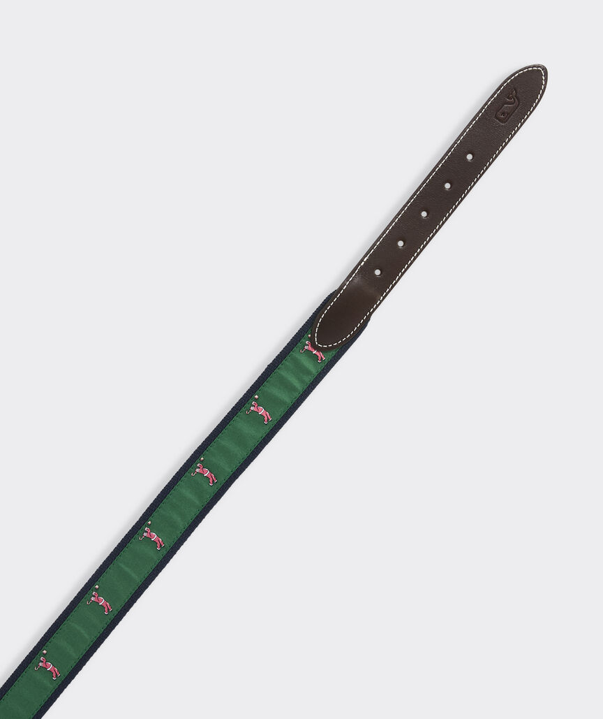 Golf Santa Canvas Club Belt