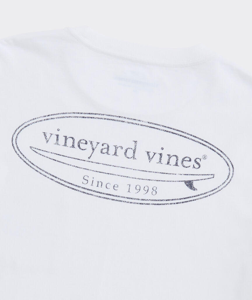 Drift-Dye Surf Logo Long-Sleeve Pocket Tee