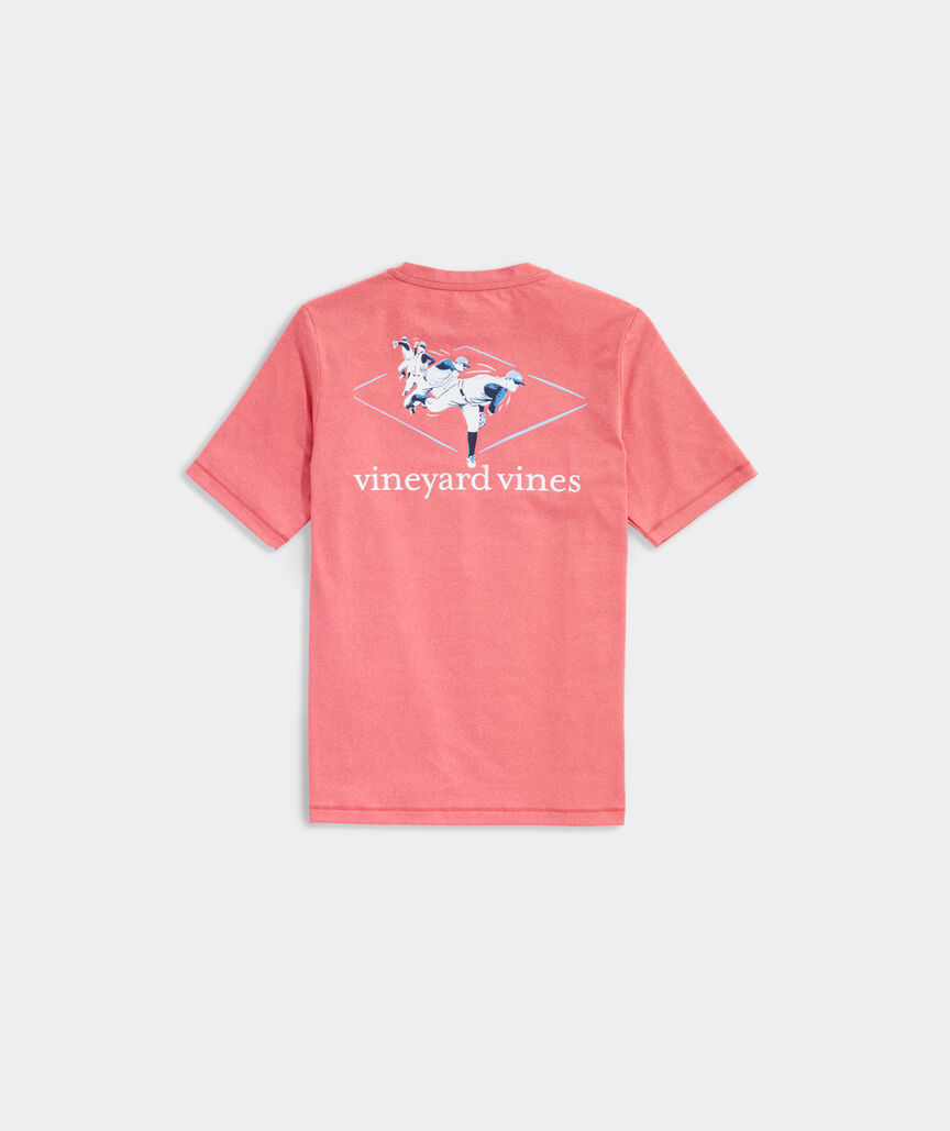 Boys' Baseball Pitcher Short-Sleeve Harbor Performance Tee