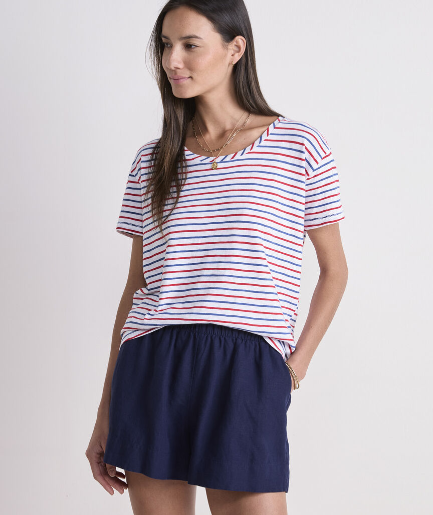 Slub Jersey Relaxed Tee