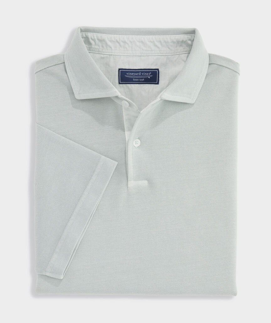 Lived-In Pique Polo