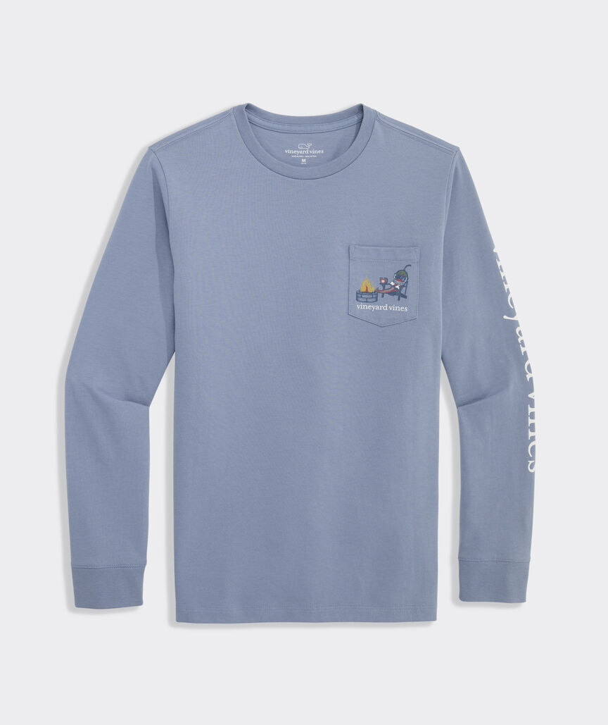 Boys' Chilly Peppers Long-Sleeve Pocket Tee