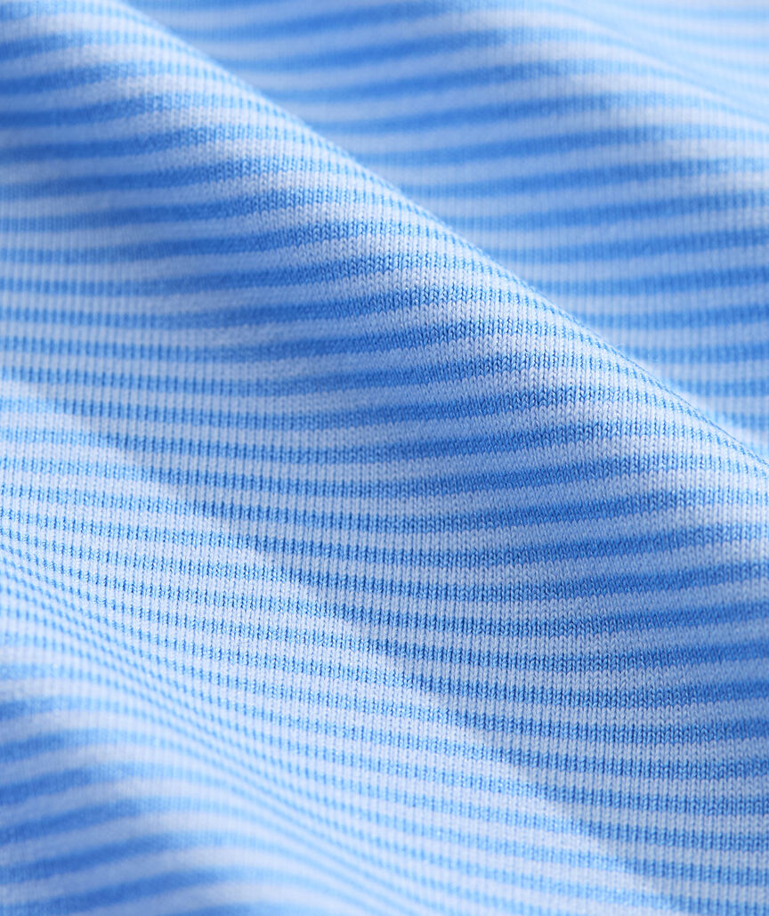 Boys' Performance Anegada Stripe Sankaty Polo