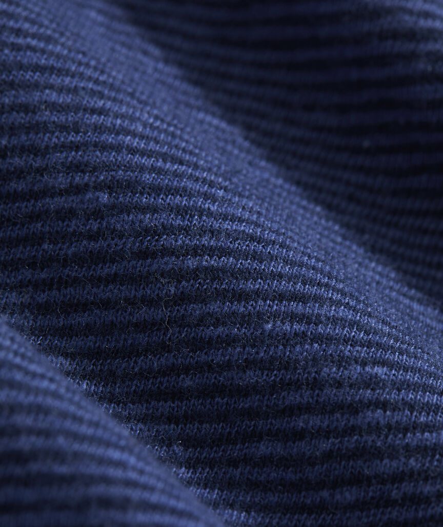 Cotton Linen Short-Sleeve Henley