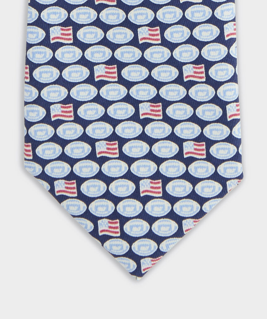 Boys' Flag Football Silk Tie