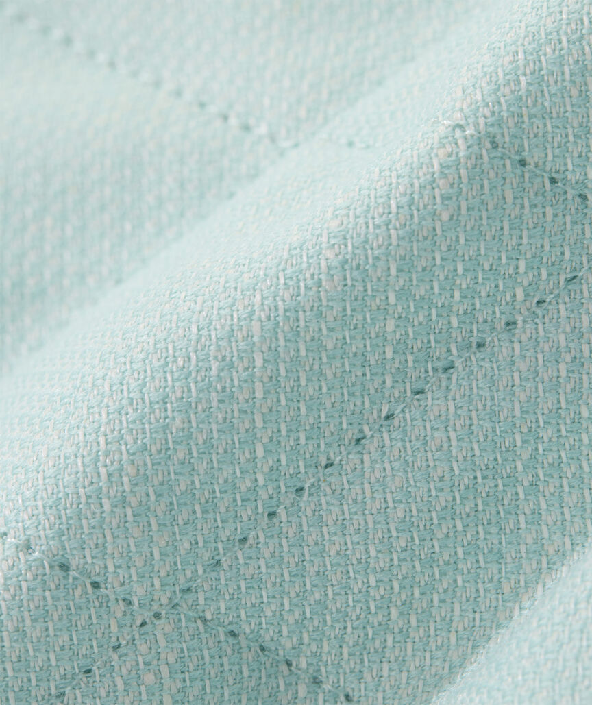 Textured Linen Dorset Quilted Vest