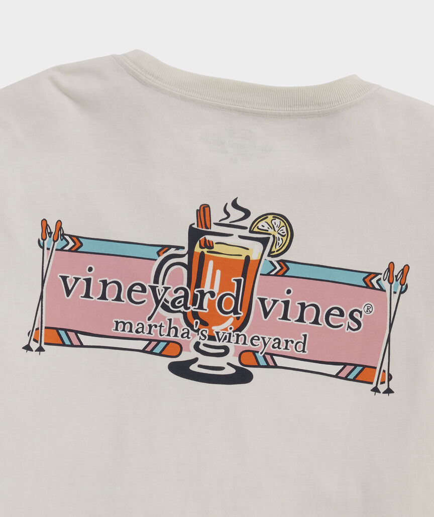 Shop Painted Hot Toddy Logo Box Long-Sleeve Tee at vineyard vines