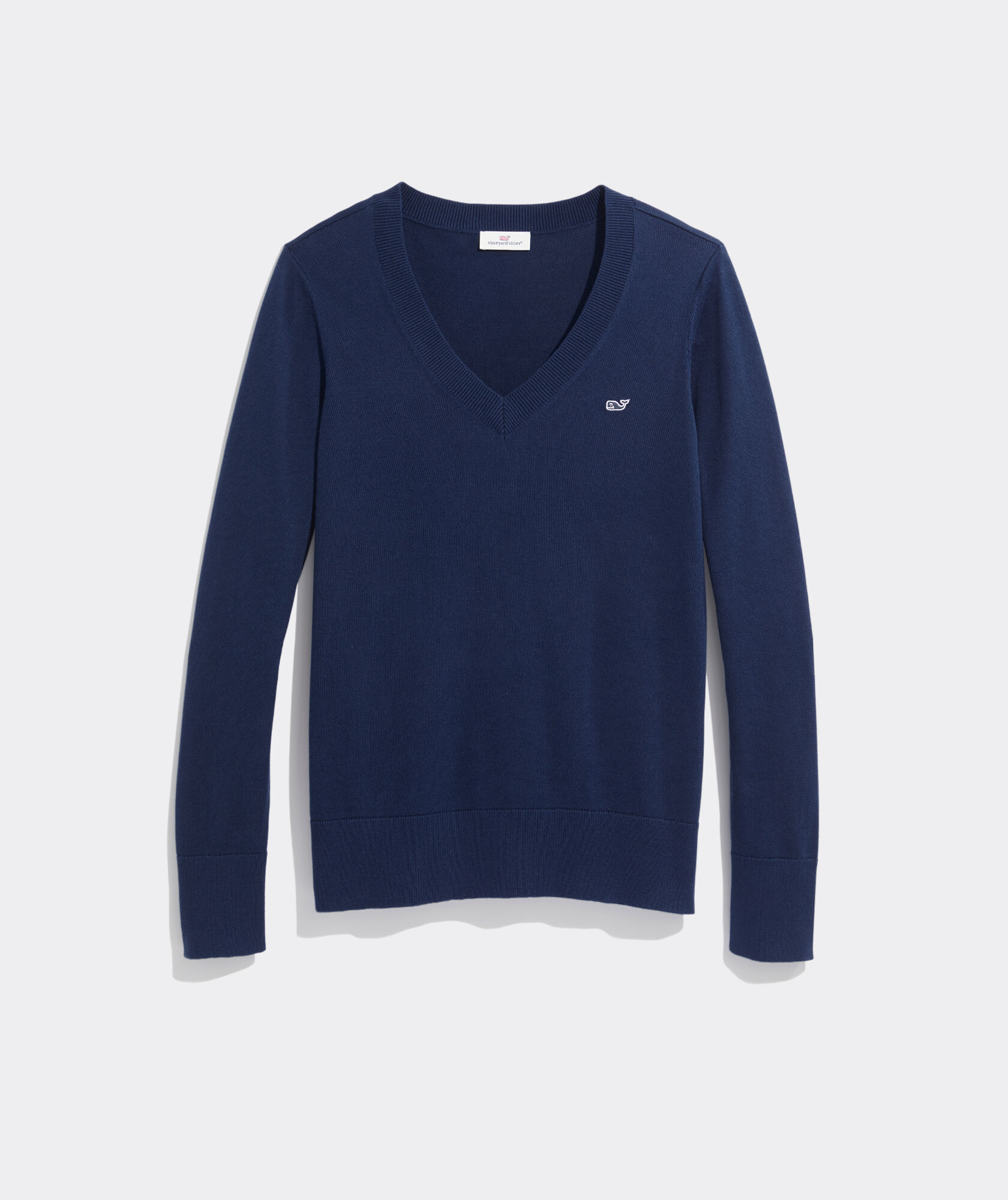 Shop Heritage Cotton VNeck Sweater at vineyard vines