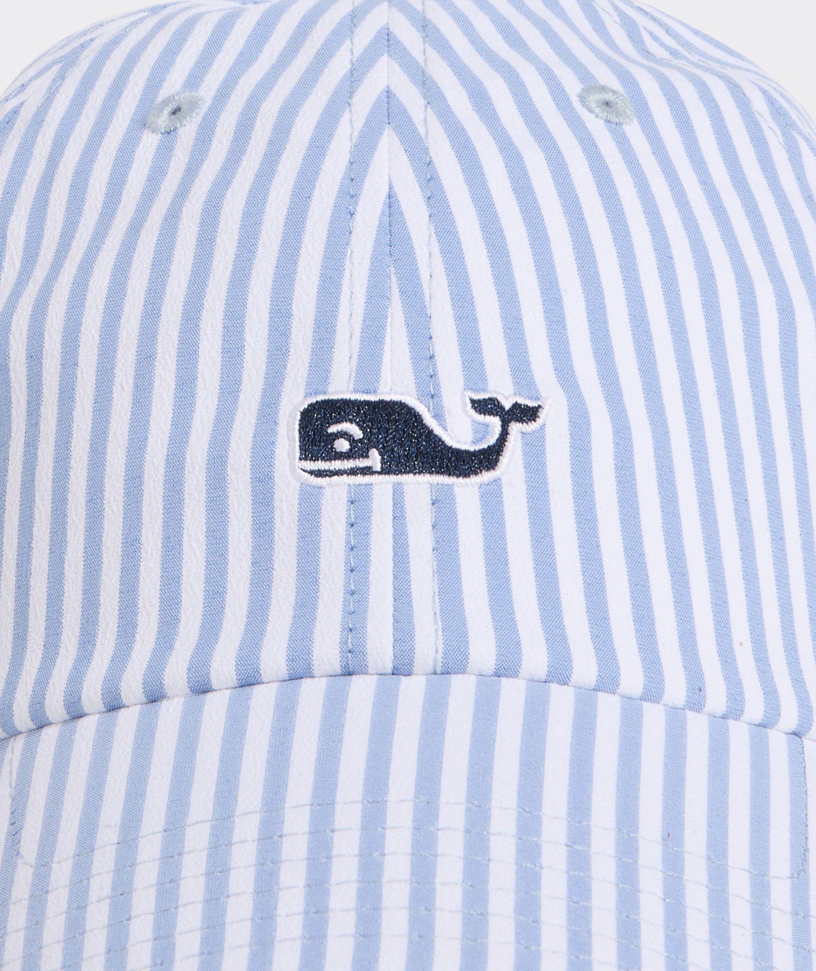 Harbor Seersucker Baseball Hat