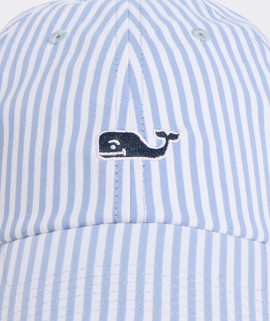 Harbor Seersucker Baseball Hat