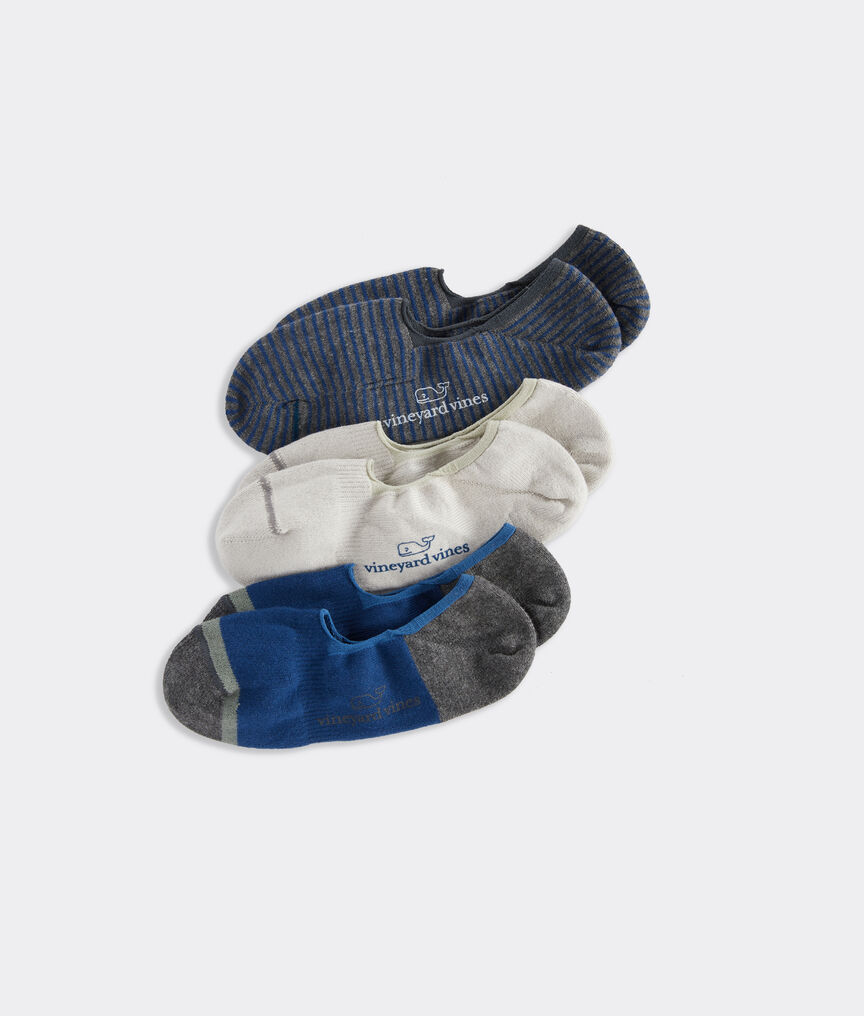 No-Show Loafer 3-Pack Socks