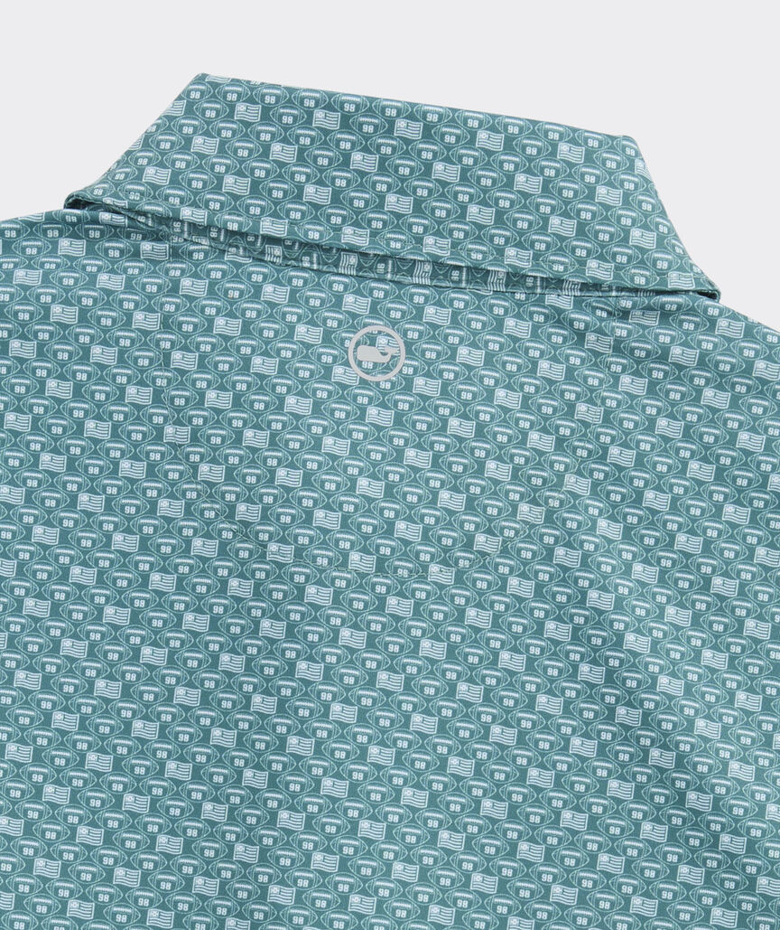 Boys' Printed Sankaty Performance Polo