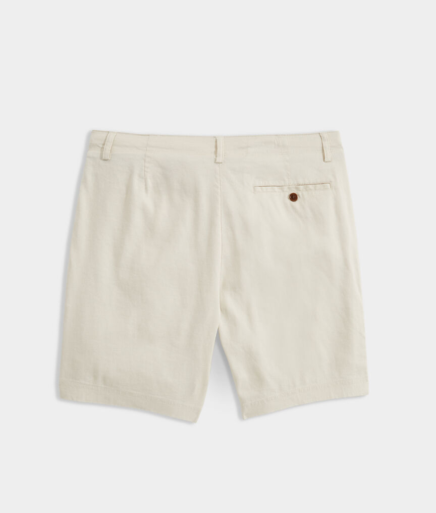 8 Inch Beach Club Linen Shorts