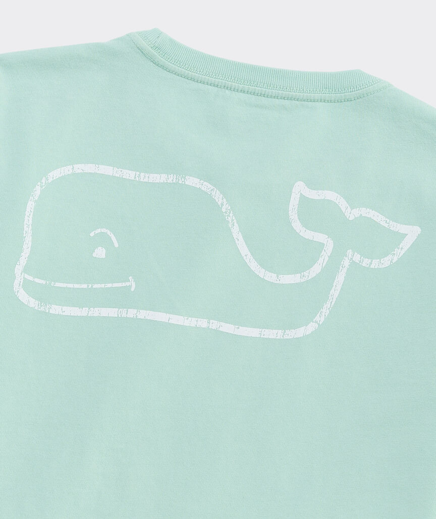 Boys' Drift Dye Vintage Whale Short-Sleeve Pocket Tee