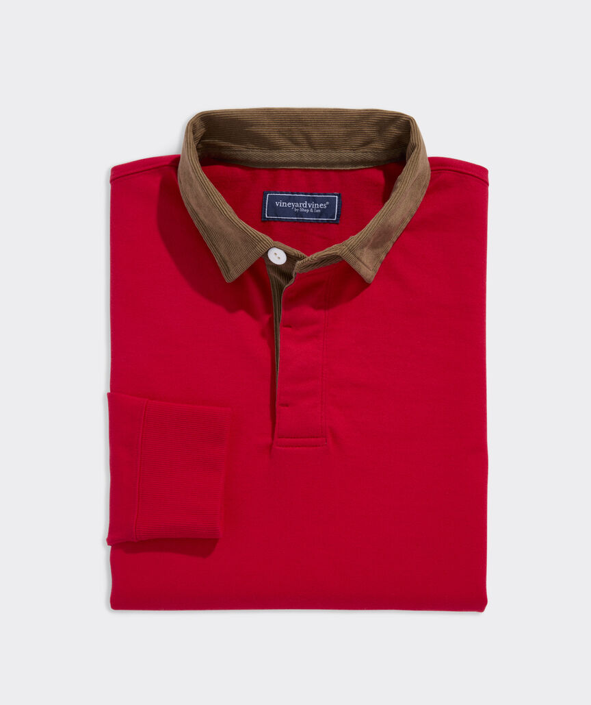 Corduroy Collar Rugby Shirt