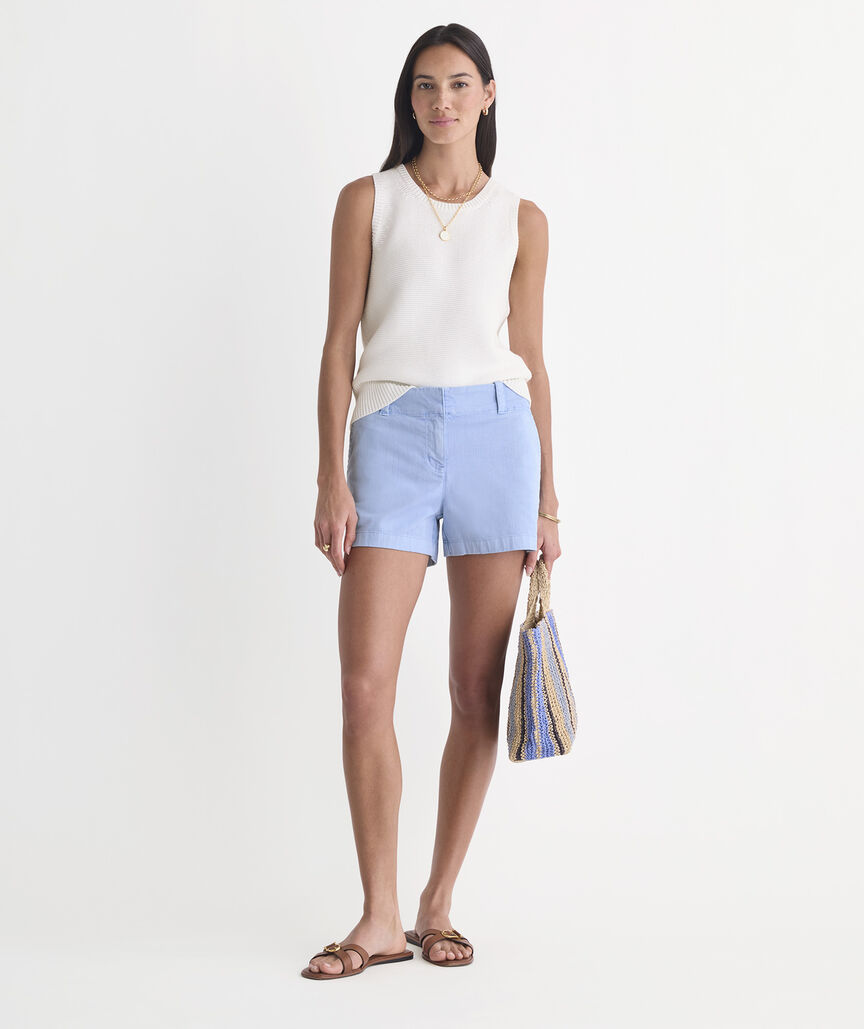 Katie Cotton Bow Sweater Tank