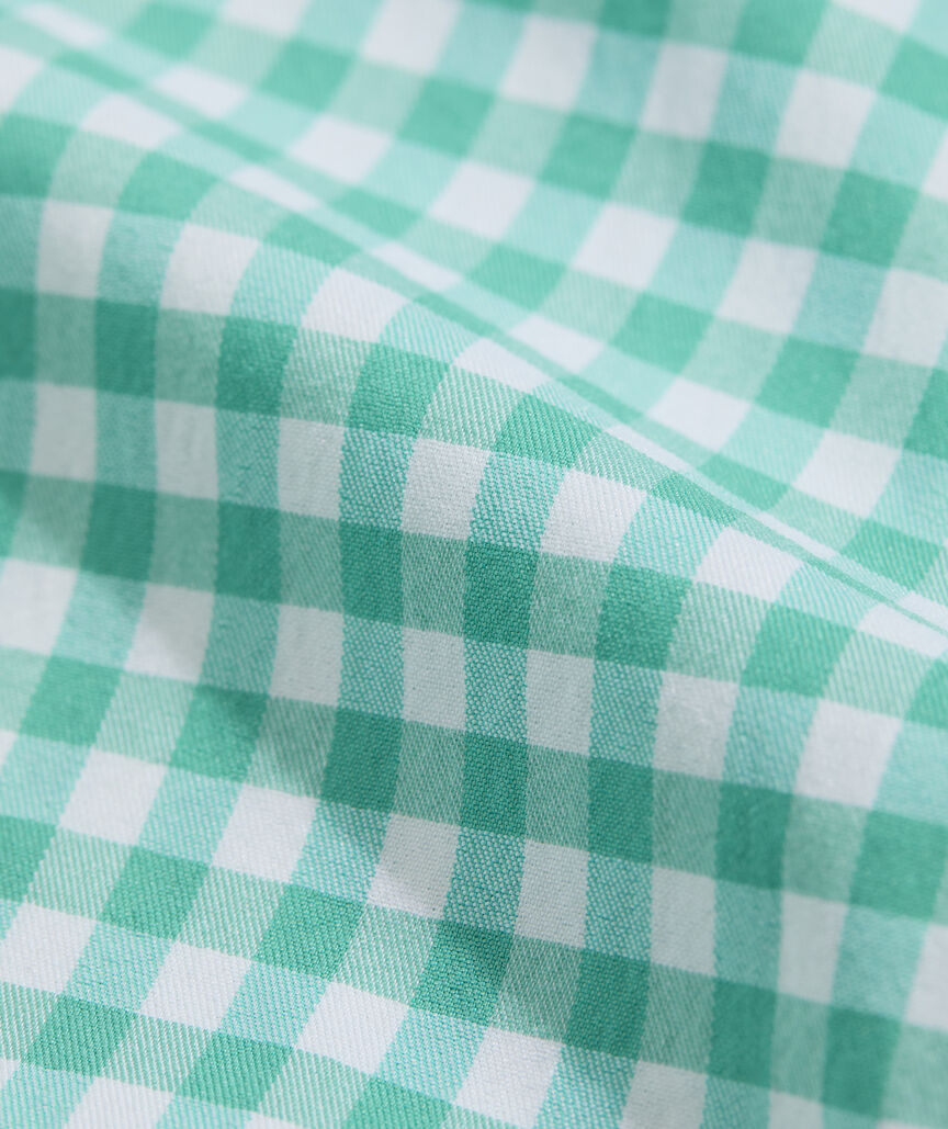 Performance Cotton Skysail Gingham Shirt