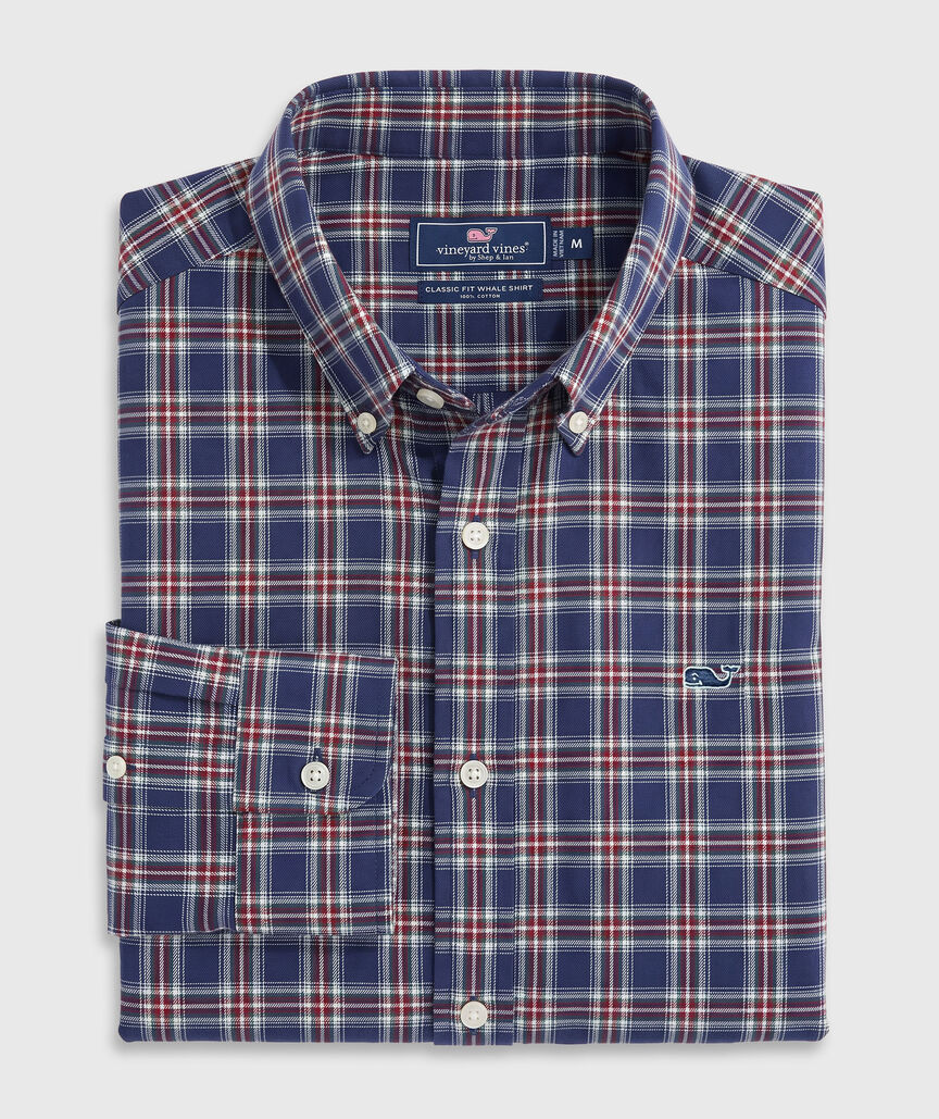 OUTLET Twill Plaid Shirt