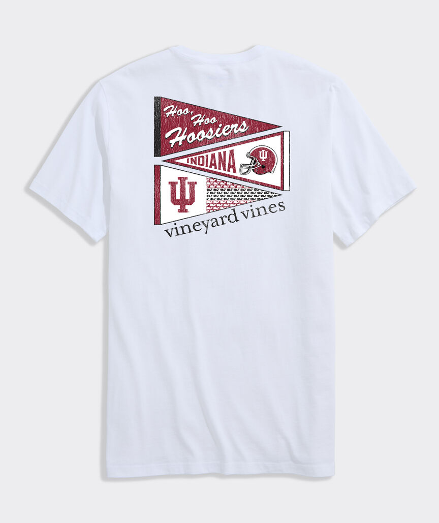 Indiana University Pennants Short-Sleeve Pocket Tee