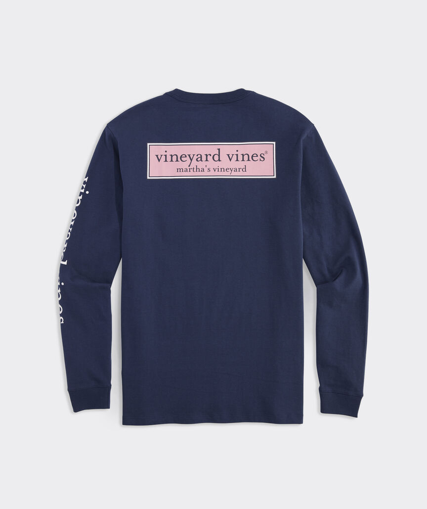 Logo Box Long-Sleeve Pocket Tee