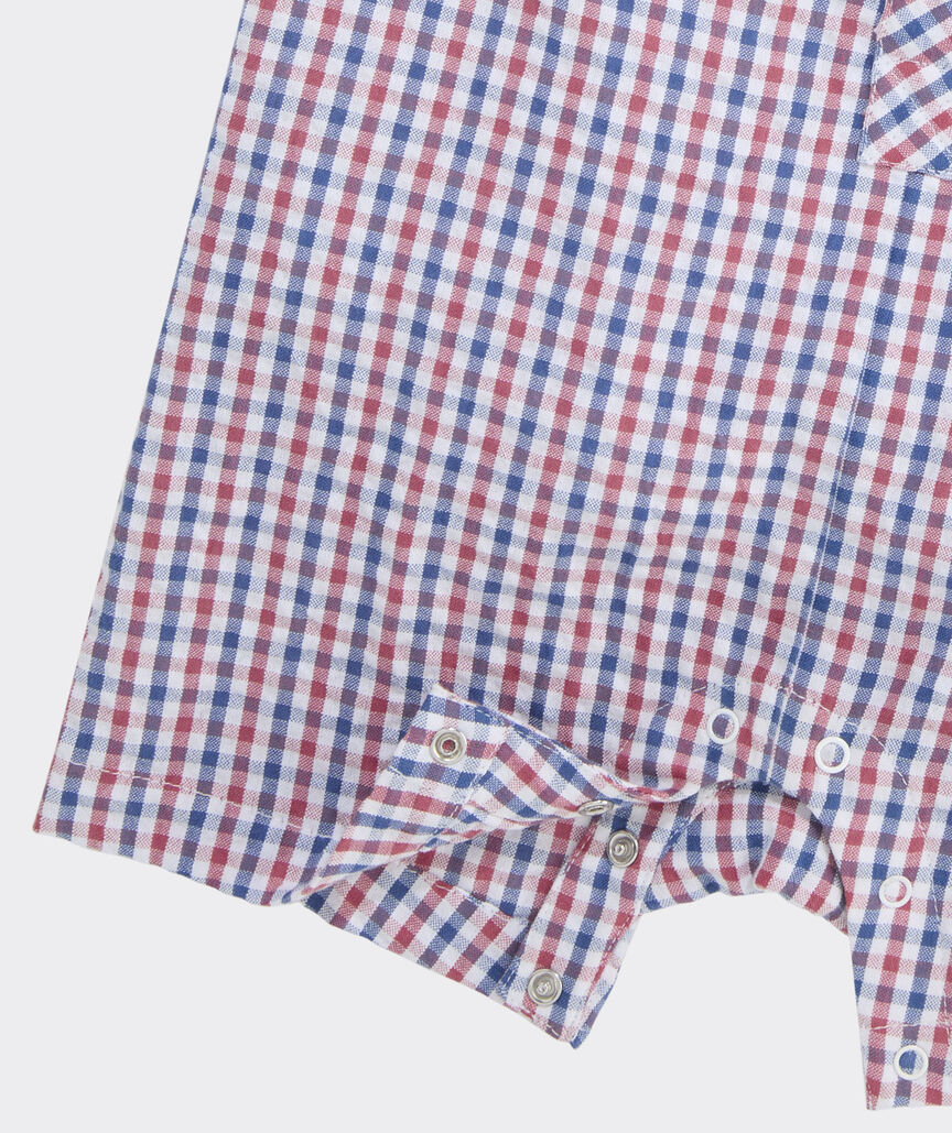 Baby Seersucker Shortall