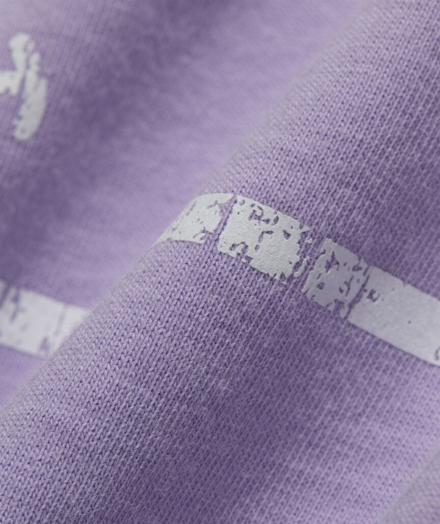 Women's Garment-Dyed Vintage Whale Short-Sleeve Pocket Tee