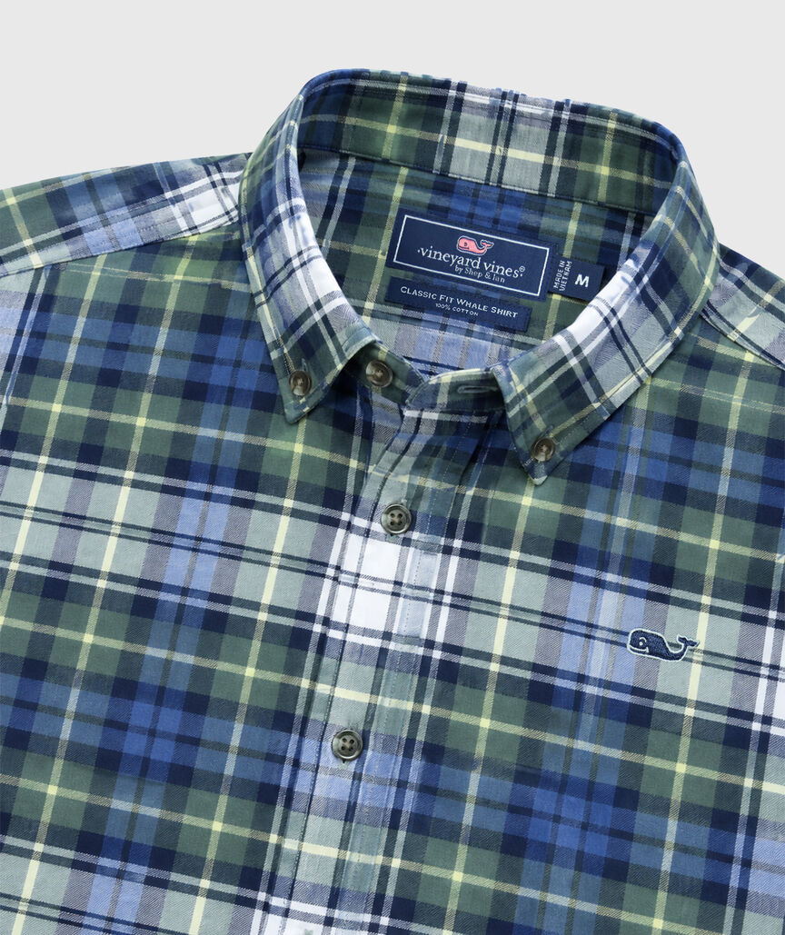 OUTLET Flannel Plaid Shirt