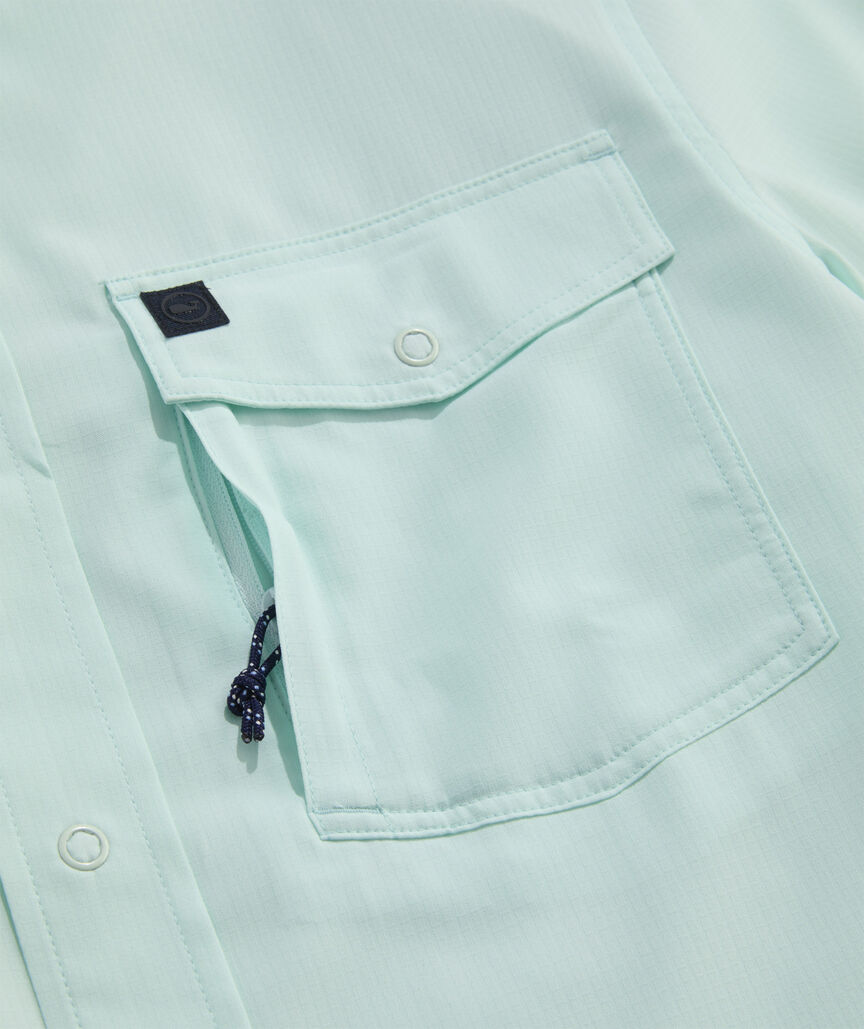 Performance Masthead Solid Short-Sleeve Harbor Shirt